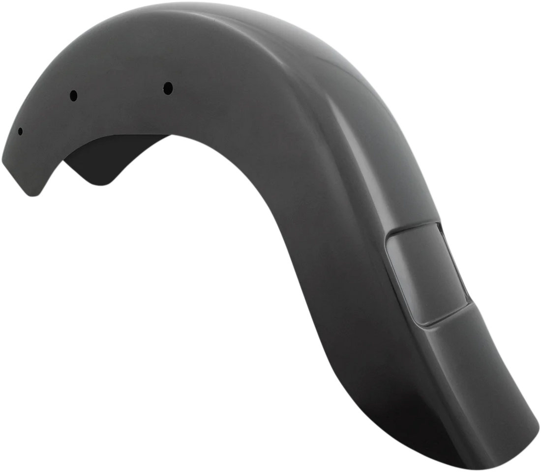 Klock Werks Benchmark Rear Fender - Frenched - Steel KWF-02-0541-F - Back View