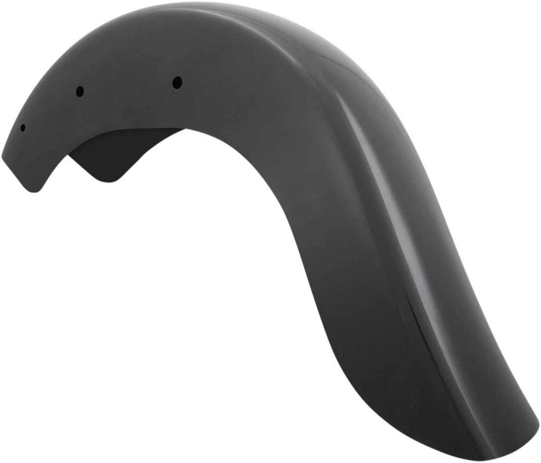 Klock Werks Benchmark Rear Fender - Smooth - Steel KWF-02-0541-S - Back View