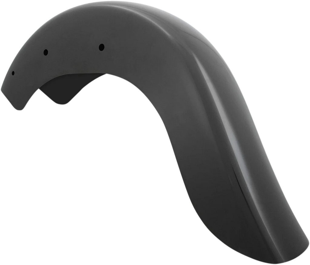 Klock Werks Benchmark Rear Fender - Smooth - Steel KWF-02-0541-S - Back View