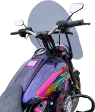 Load image into Gallery viewer, Klock Werks Billboard Windshield - 17-1/2" - Dark Smoke KWW-02-0602 - Side View