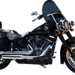 Load image into Gallery viewer, Klock Werks Billboard Windshield - 20" - Dark Smoke KWW-02-0601 - Back View