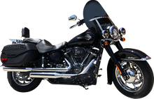 Load image into Gallery viewer, Klock Werks Billboard Windshield - 20" - Dark Smoke KWW-02-0601 - Back View