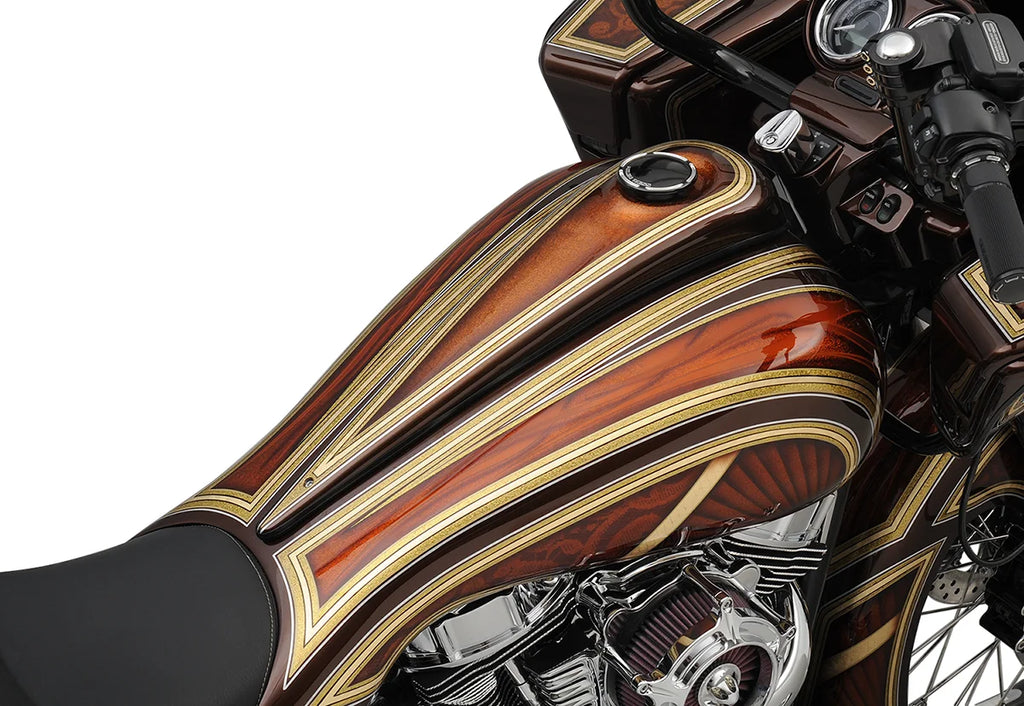 Klock Werks Custom Metal Dash - Long KWS-01-0861 - Side View