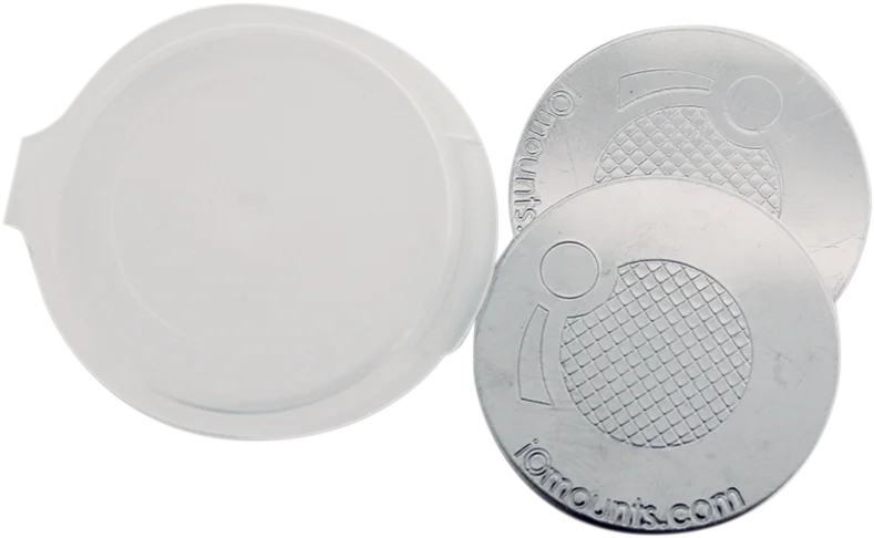 Klock Werks Device Mount - iOadapt Disk KWD-RETAILDISC-2PK - Side View