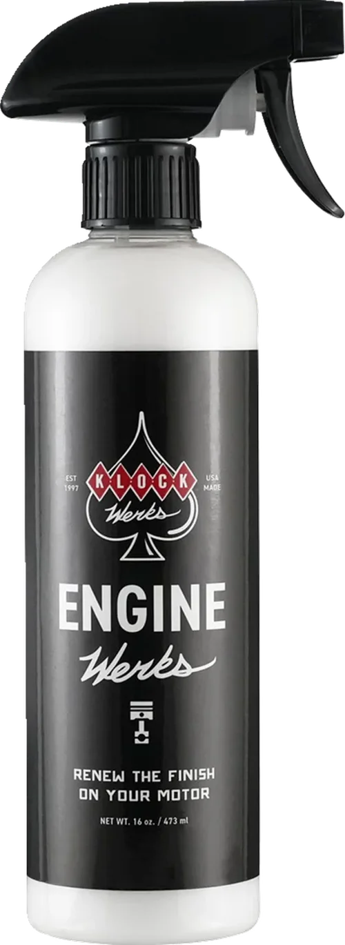 Klock Werks Engine Werks Cleaner - 4 U.S. fl oz. - 12 Pack KWK-ENGINE-4OZ-12 - Detail View