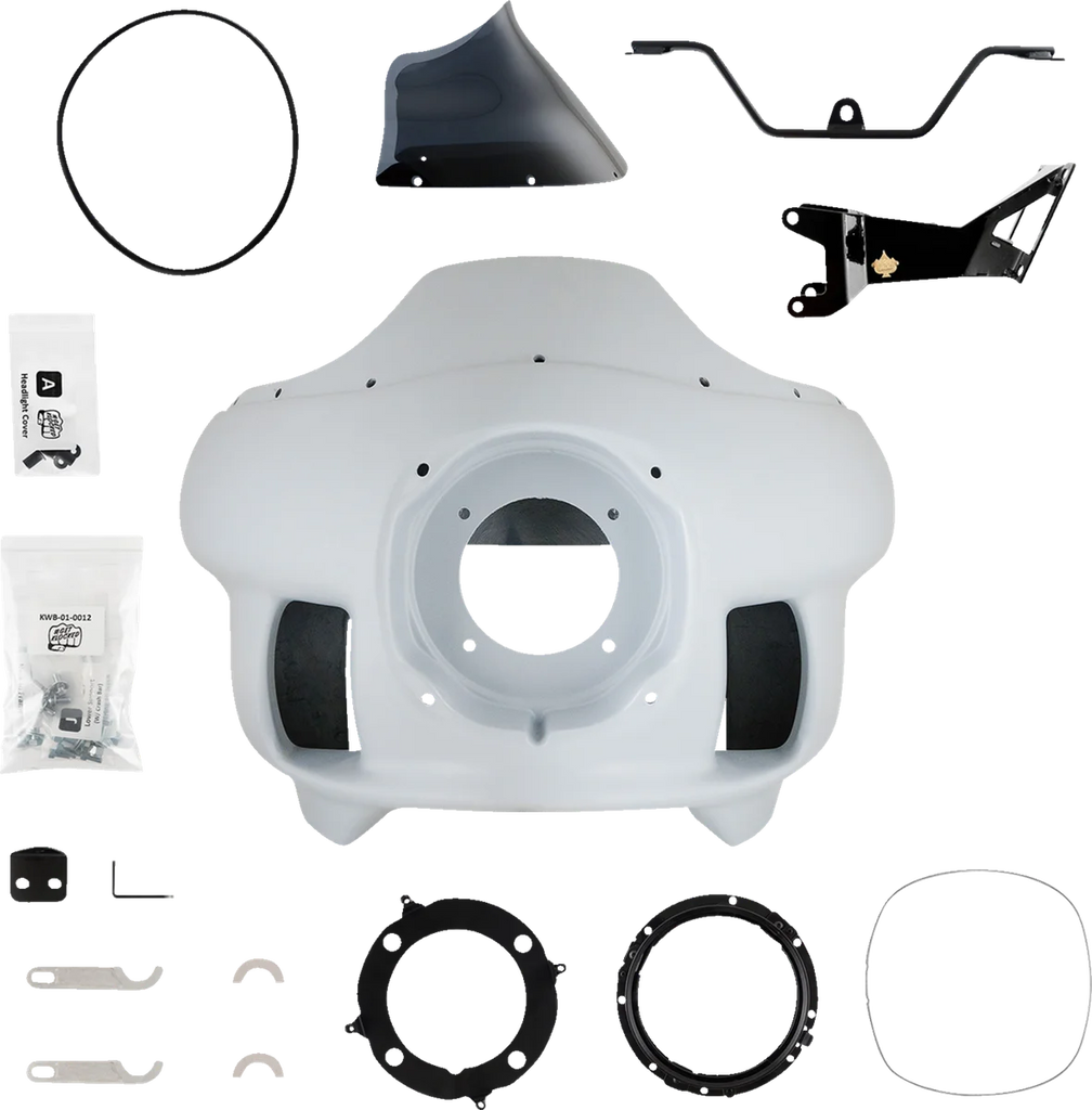 Klock Werks FXRP-Style Fairing Kit - FLHR KWB-01-0001 - Side View