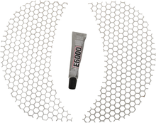 Load image into Gallery viewer, Klock Werks Fairing Vent Screen - Honeycomb KWS-01-0320 - Main Product View