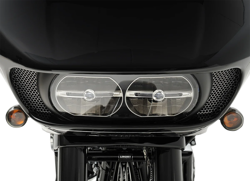 Klock Werks Fairing Vent Screen - Honeycomb KWS-01-0320 - Side View