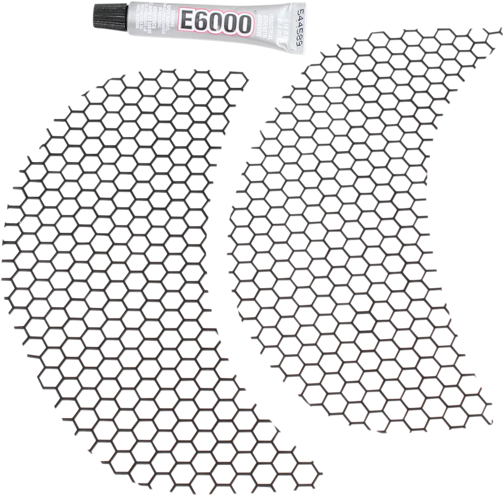 Klock Werks Fairing Vent Screen - Honeycomb KWS-01-0320-B - Main Product View