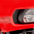 Load image into Gallery viewer, Klock Werks Fairing Vent Screen - Round KWS-01-0368-B - Back View