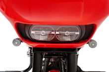 Load image into Gallery viewer, Klock Werks Fairing Vent Screen - Round KWS-01-0368 - Side View