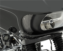 Load image into Gallery viewer, Klock Werks Fairing Vent Screen - Round KWS-01-0368 - Back View