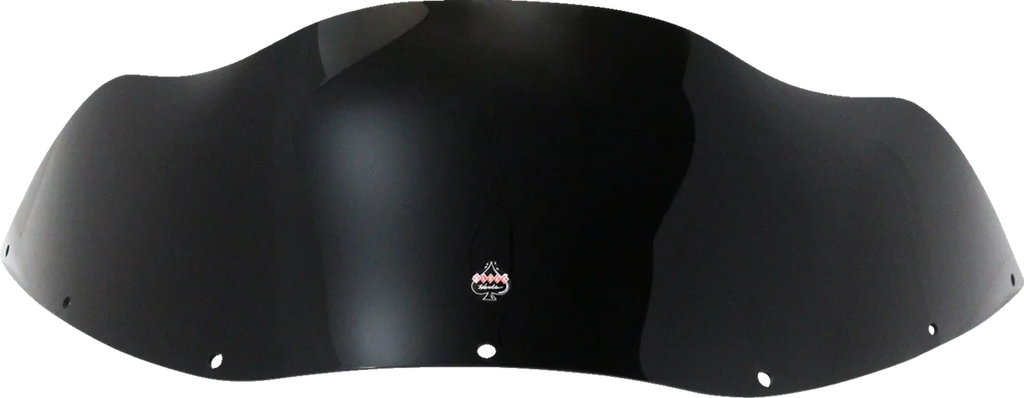Klock Werks Flare™ Sport Windshield - 9" - Black - FXRT KWW-02-0604 - Side View