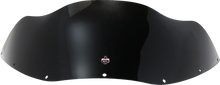 Load image into Gallery viewer, Klock Werks Flare™ Sport Windshield - 9" - Black - FXRT KWW-02-0604 - Side View