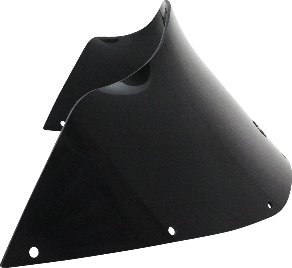Klock Werks Flare™ Sport Windshield - 9" - Black - FXRT KWW-02-0604 - Back View