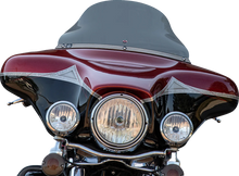 Load image into Gallery viewer, Klock Werks Flare™ Windshield - 10-1/2" - Tint KWW-01-0619-T - Side View