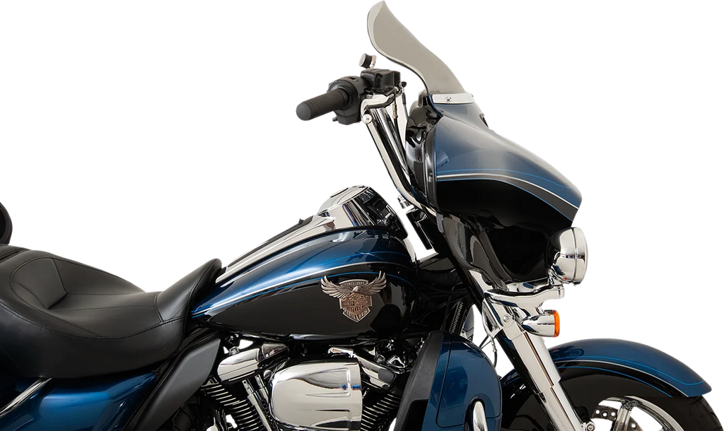 Klock Werks Flare™ Windshield - 10-1/2" - Tinted - '14-'23 FLH KWW-01-0468 - Main Product View