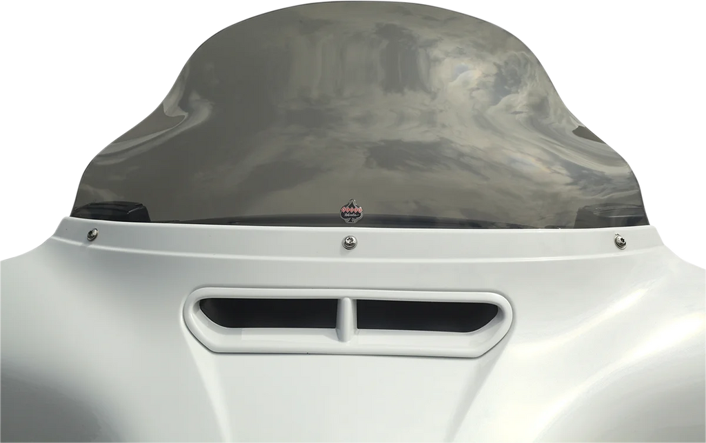 Klock Werks Flare™ Windshield - 10-1/2" - Tinted - '14-'23 FLH KWW-01-0468 - Installation View