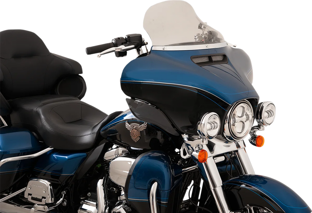 Klock Werks Flare™ Windshield - 10-1/2" - Tinted - '14-'23 FLH KWW-01-0468 - Additional View 5
