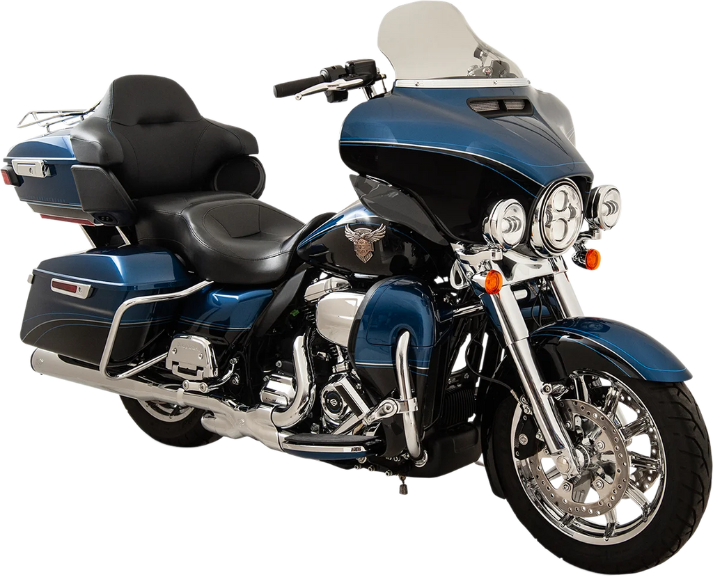 Klock Werks Flare™ Windshield - 10-1/2" - Tinted - '14-'23 FLH KWW-01-0468 - Additional View 6