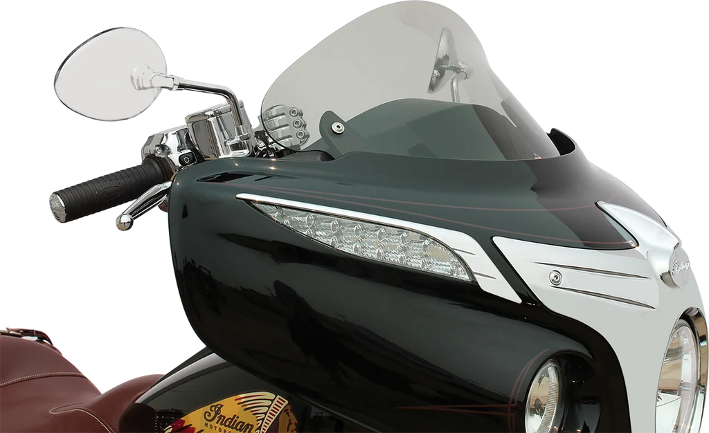 Klock Werks Flare™ Windshield - 10" - Short - Tinted - Chief KWW-04-0039 - Main Product View