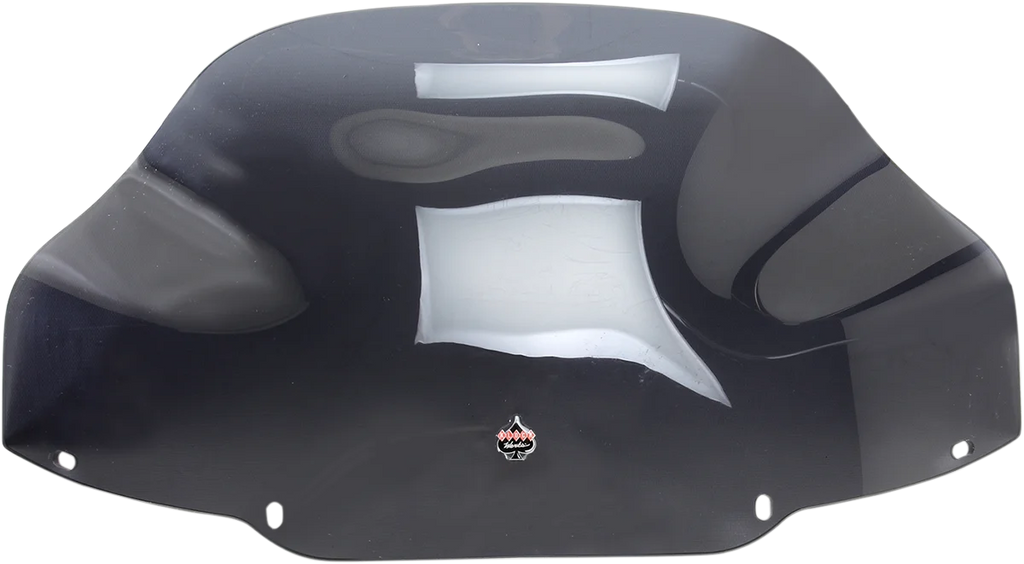 Klock Werks Flare™ Windshield - 10" - Smoke - Stratoliner KWW-06-0257 - Side View