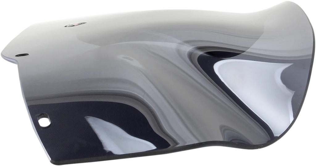 Klock Werks Flare™ Windshield - 10" - Smoke - Stratoliner KWW-06-0257 - Back View