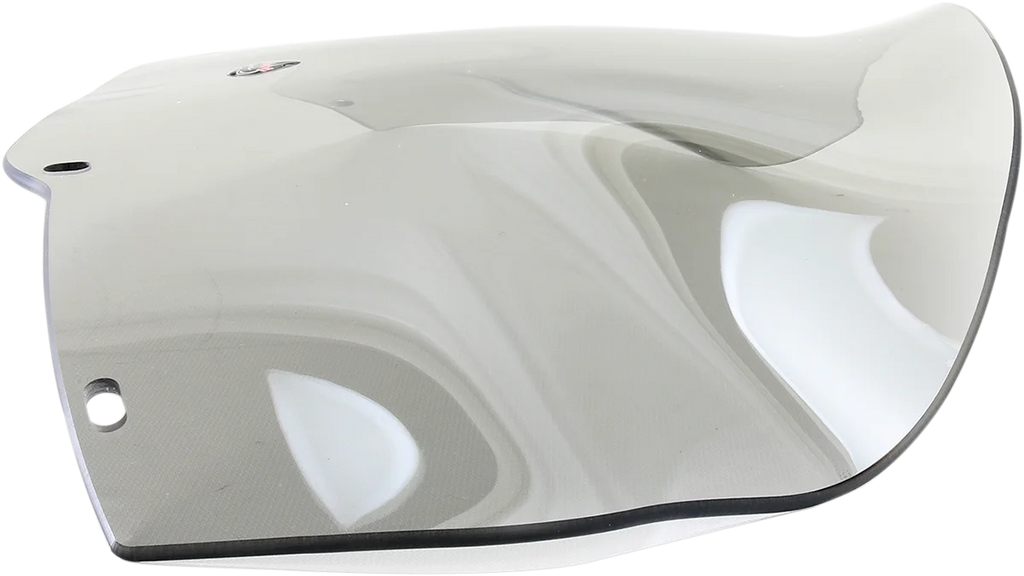 Klock Werks Flare™ Windshield - 10" - Tinted - 10" - Stratoliner KWW-06-0256 - Side View