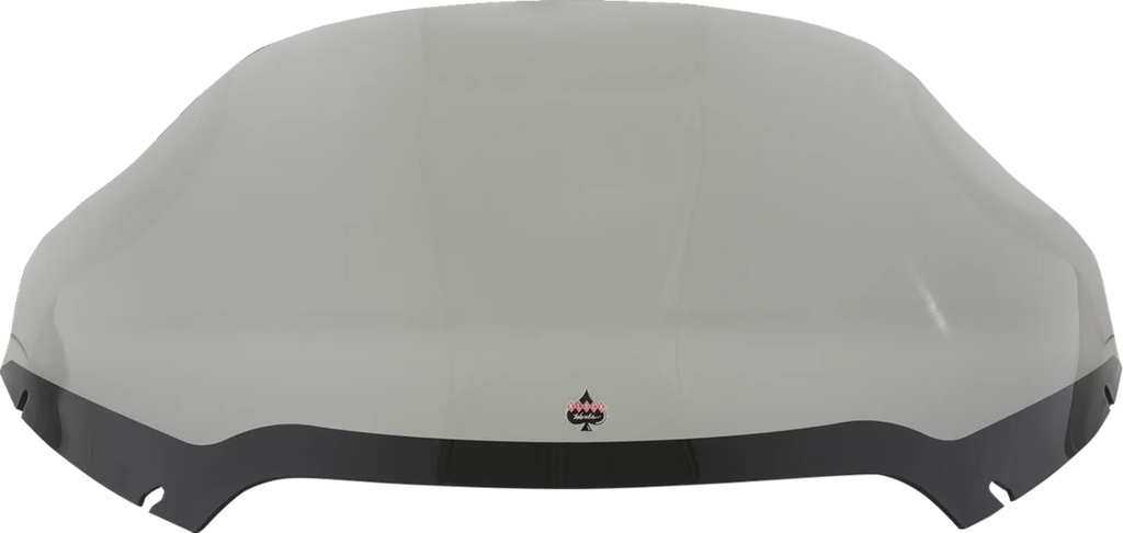 Klock Werks Flare™ Windshield - 10" - Tinted - FLTR KWW-01-0622-T - Side View