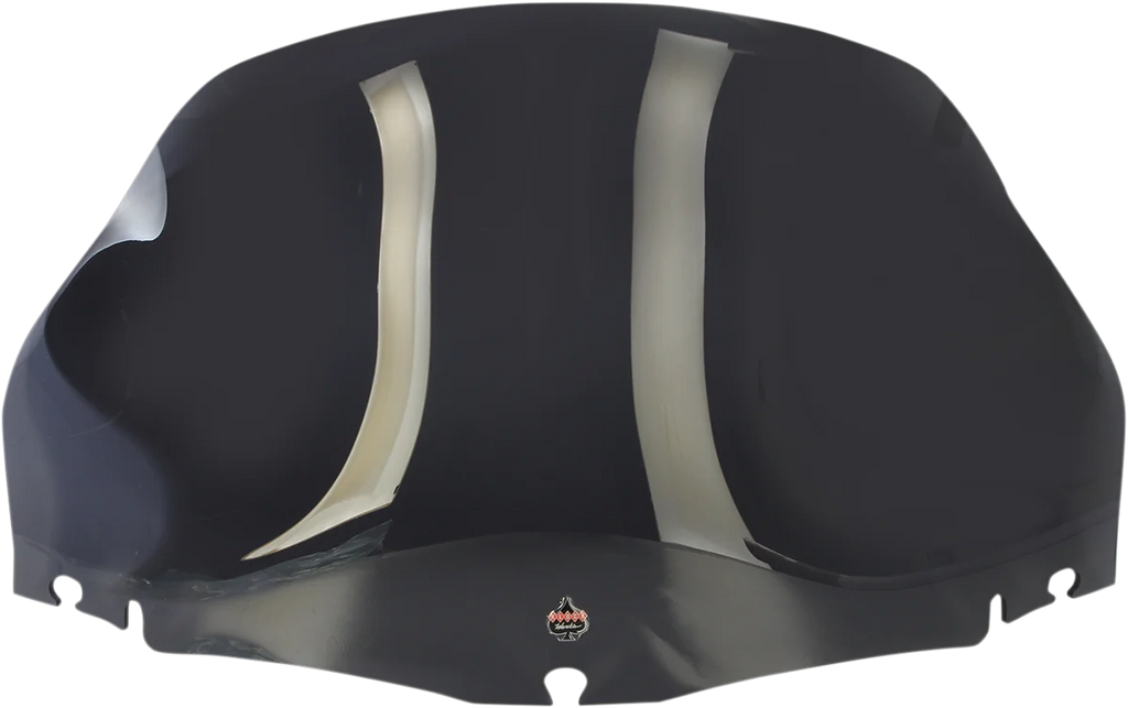 Klock Werks Flare™ Windshield - 11-1/2" - Dark Smoke - '96-'13 FLH KWW-01-0371 - Main Product View