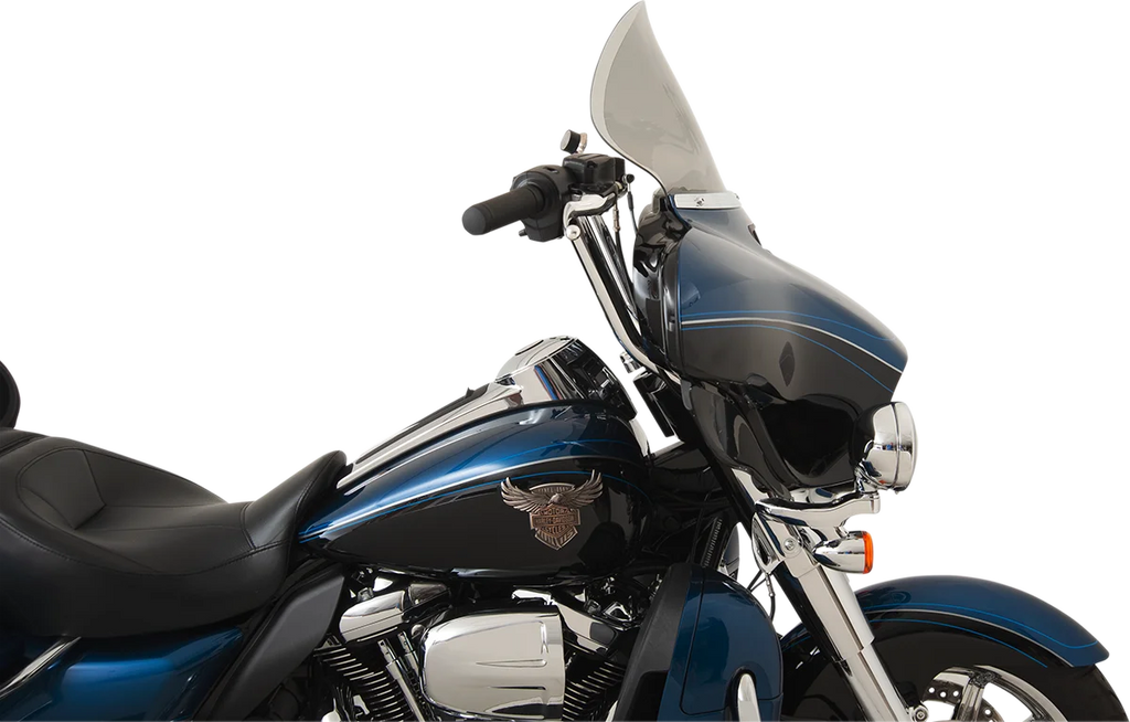 Klock Werks Flare™ Windshield - 11-1/2" - Tint - '14-'23 FLHT KWW-01-0205-2014 - Back View