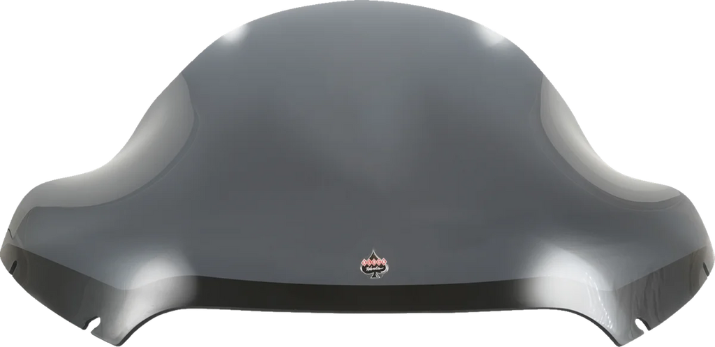 Klock Werks Flare™ Windshield - 11" - Dark Smoke - FLTR KWW-01-0621-DS - Side View