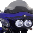 Load image into Gallery viewer, Klock Werks Flare™ Windshield - 12" - Dark Smoke - '96-'13 FLTR KWW-01-0232 - Back View
