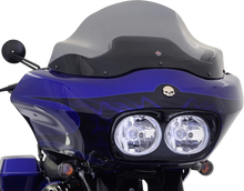 Load image into Gallery viewer, Klock Werks Flare™ Windshield - 12" - Dark Smoke - '96-'13 FLTR KWW-01-0232 - Back View