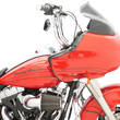 Load image into Gallery viewer, Klock Werks Flare™ Windshield - 12" - Dark Smoke - '96-'13 FLTR KWW-01-0232 - Installation View