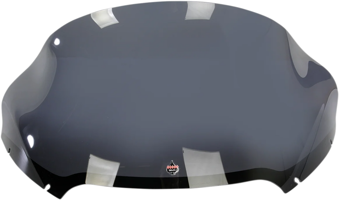 Klock Werks Flare™ Windshield - 12" - Dark Smoke - FLTR KWW-01-0328 - Side View