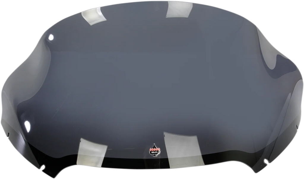 Klock Werks Flare™ Windshield - 12" - Dark Smoke - FLTR KWW-01-0328 - Side View