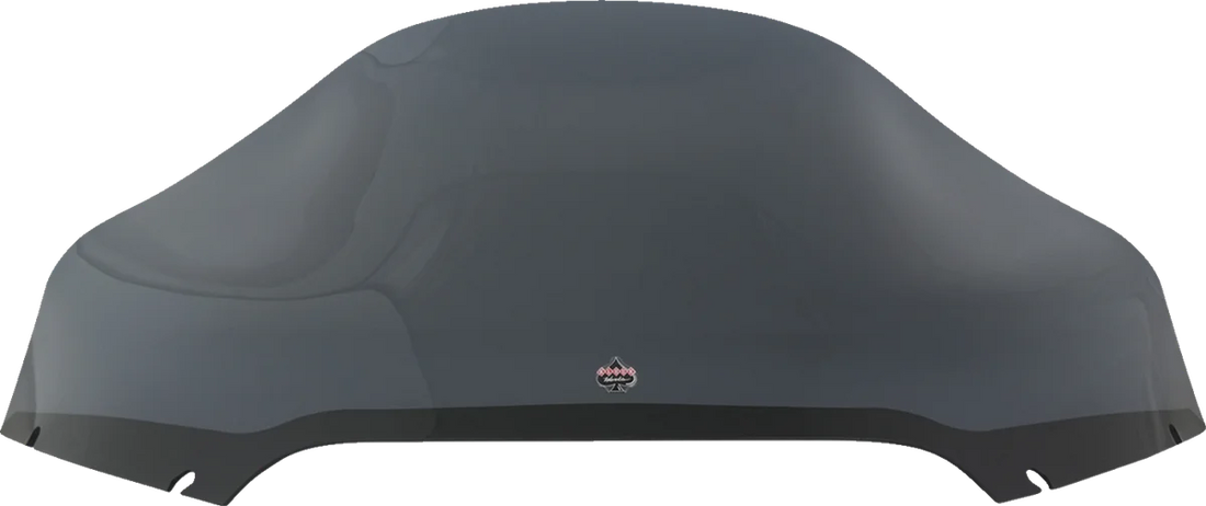 Klock Werks Flare™ Windshield - 12" - Dark Smoke - FLTR KWW-01-0620-DS - Side View