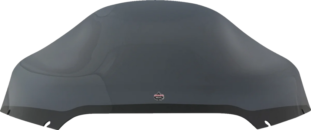Klock Werks Flare™ Windshield - 12" - Dark Smoke - FLTR KWW-01-0620-DS - Side View