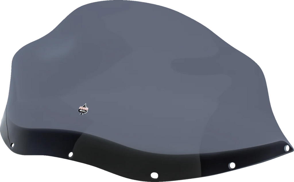 Klock Werks Flare™ Windshield - 12" - Dark Smoke - FXRT KWW-02-0573 - Side View
