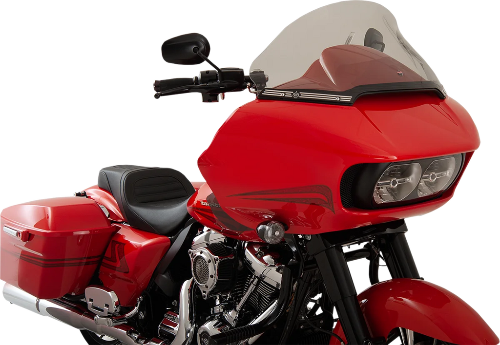 Klock Werks Flare™ Windshield - 12" - Tinted - FLTR KWW-01-0327 - Back View