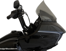 Load image into Gallery viewer, Klock Werks Flare™ Windshield - 12" - Tinted - FLTR KWW-01-0327 - Installation View