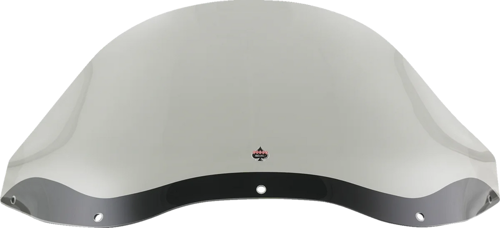 Klock Werks Flare™ Windshield - 12" - Tinted - FLTR KWW-01-0620-T - Side View