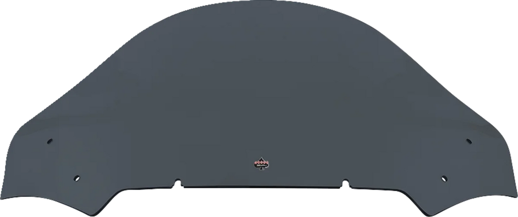 Klock Werks Flare™ Windshield - 13-1/2" - Dark Smoke - FLTR KWW-01-0704-DS - Back View