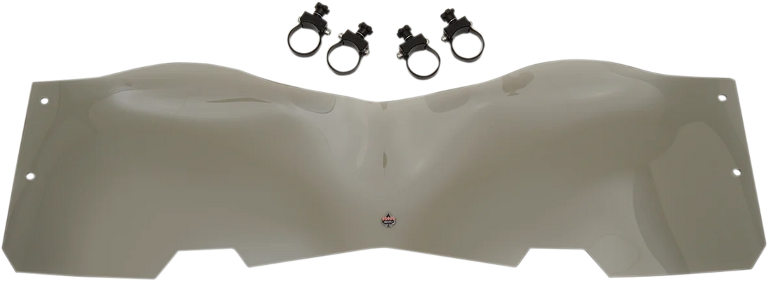 Klock Werks Flare™ Windshield - 13" - Clear - Can-Am KWW-05-0473 - Additional View 5