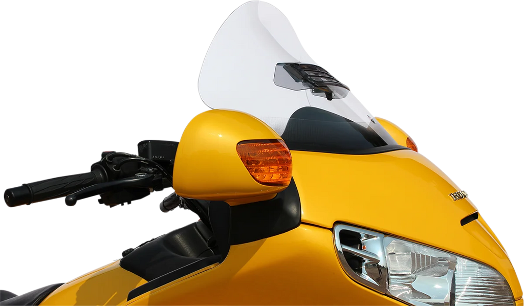 Klock Werks Flare™ Windshield - 14" - Clear - GL KWW-06-0258 - Side View
