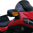 Load image into Gallery viewer, Klock Werks Flare™ Windshield - 14" - Dark Smoke - F6B KWW-06-0253 - Side View