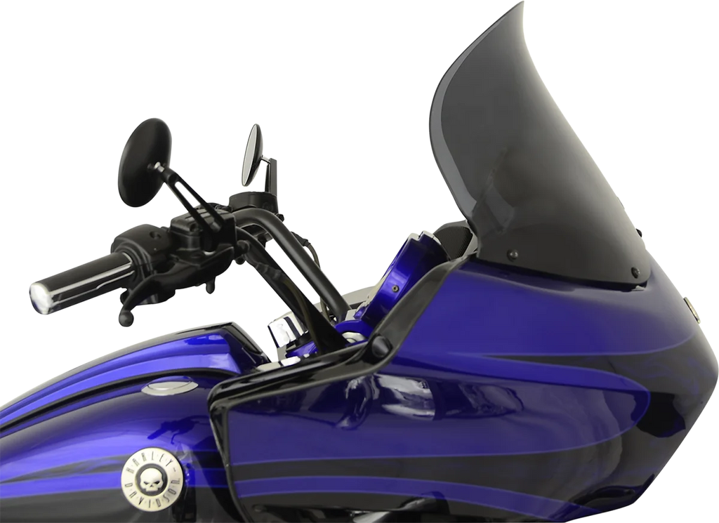 Klock Werks Flare™ Windshield - 14" - Dark Smoke - FLTR KWW-01-0257 - Main Product View