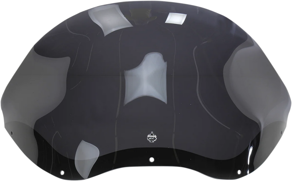 Klock Werks Flare™ Windshield - 14" - Dark Smoke - FLTR KWW-01-0257 - Side View