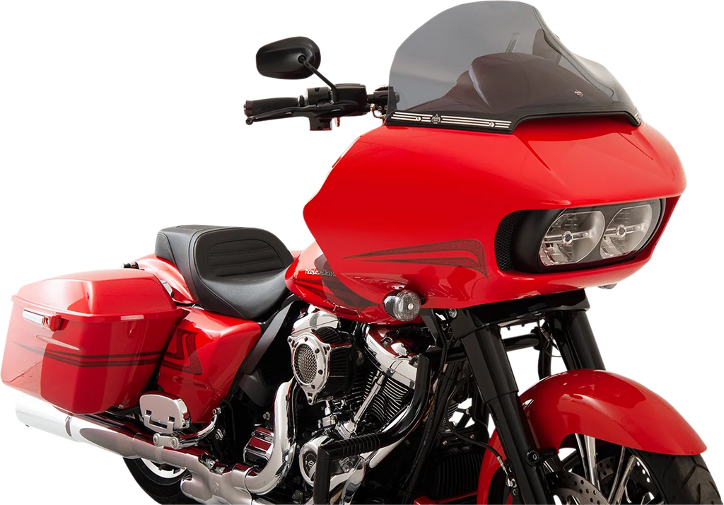 Klock Werks Flare™ Windshield - 14" - Dark Smoke - FLTR KWW-01-0317 - Additional View 5